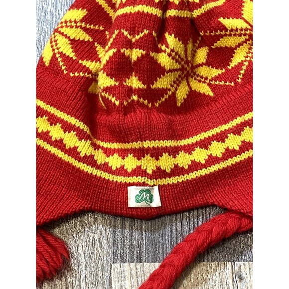 Vintage Moriarty Knit Wool Ski Hat Snowboard Winter Beanie Handcrafted Vermont - Picture 8 of 14